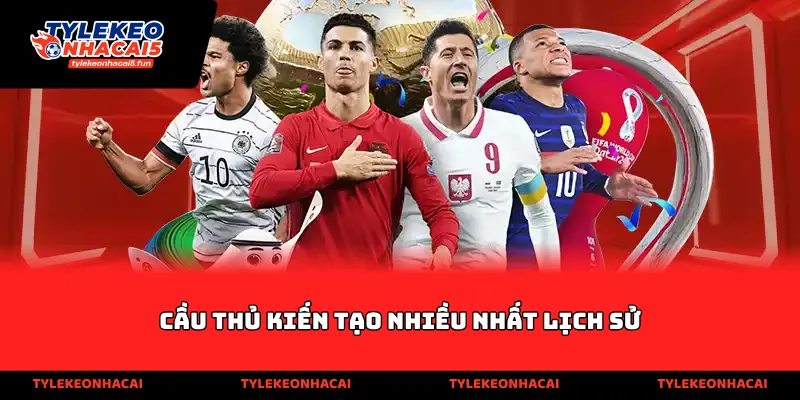 Cầu Thủ Kiến Tạo Nhiều Nhất Lịch Sử