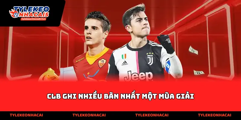 Clb Ghi Nhiều Bàn Nhất Một Mùa Giải